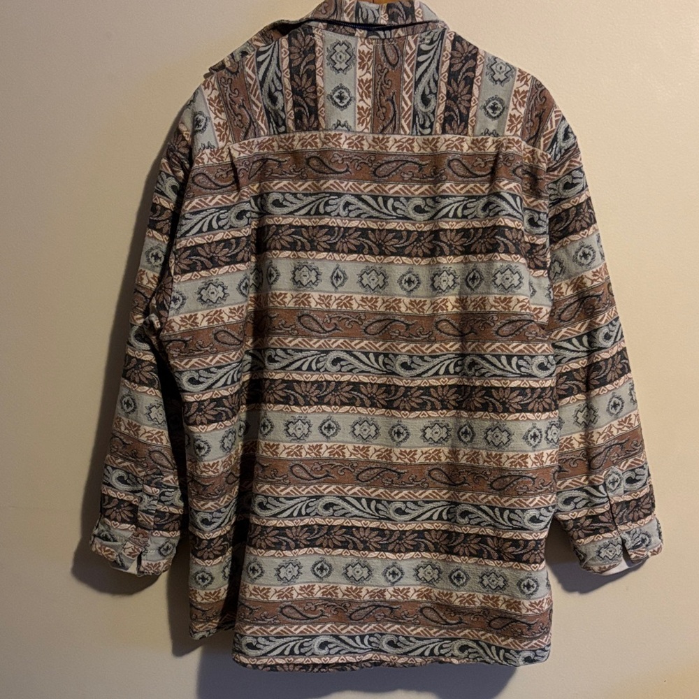 Unisex Patterned Jacket - Picture 9 of 11